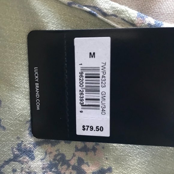 Lucky Brand Floral Blouse (NWT) - Picture 12 of 15